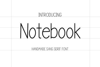 Notebook Font Design Trends 2024