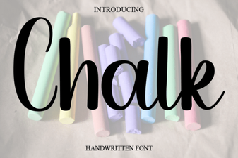 Chalk Font Design Ideas and Usability Tips
