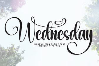 Wednesday Font Font Design Trends and Creative Uses