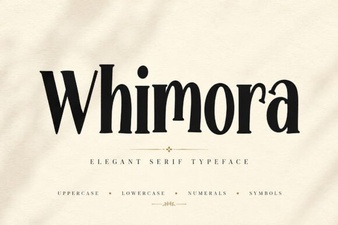 Whimora Font Design Trends and Creative Uses